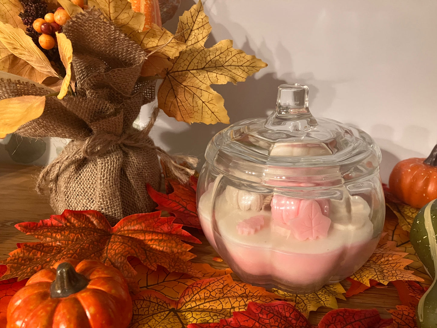 Pink Autumn geurloze kaars
