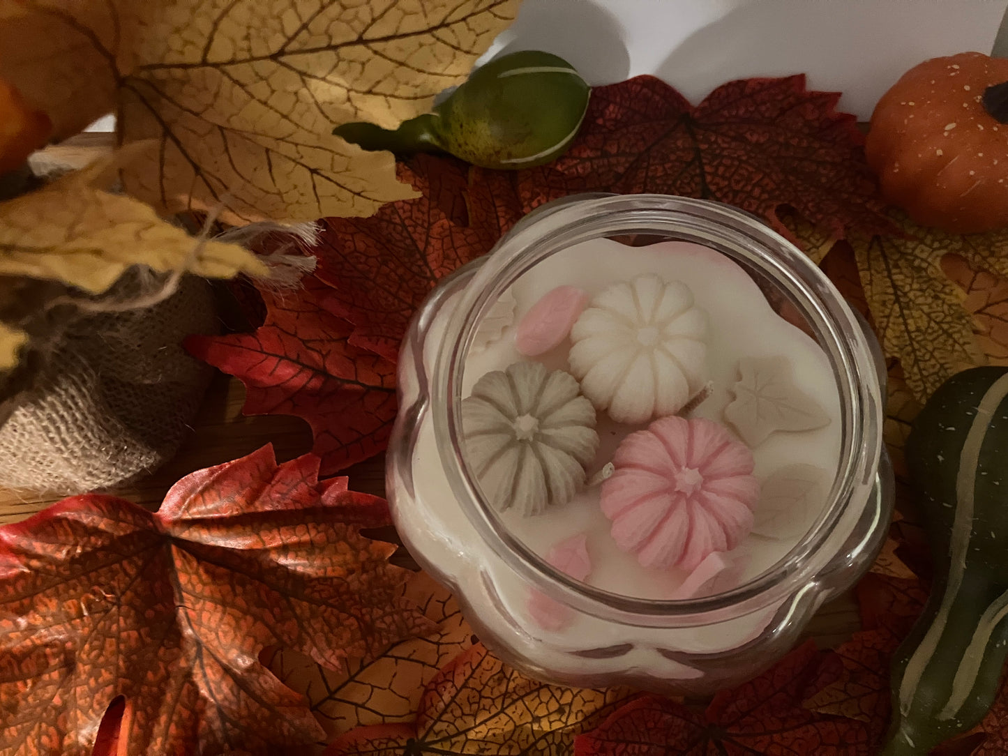 Pink Autumn geurloze kaars