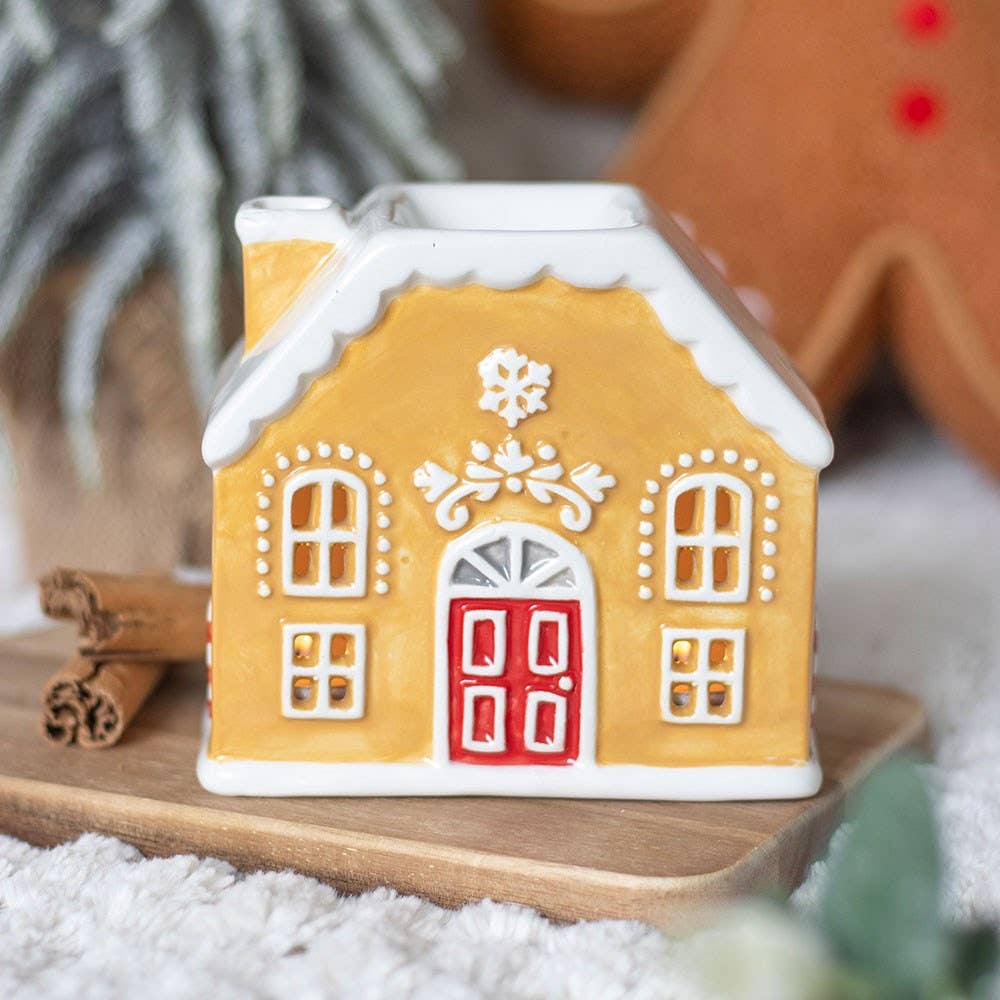Peperkoekenhuisje waxbrander