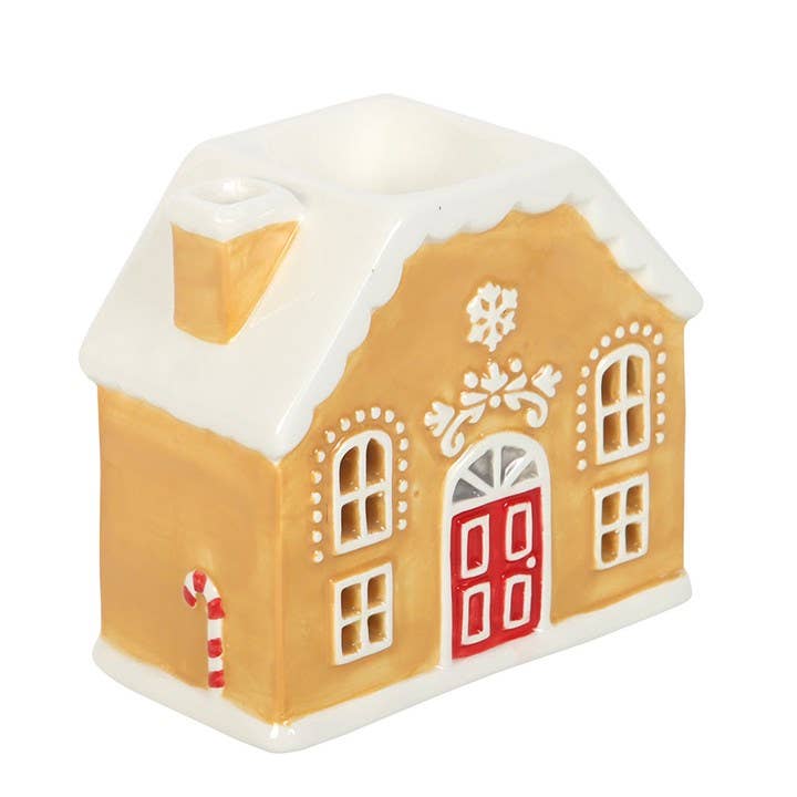 Peperkoekenhuisje waxbrander